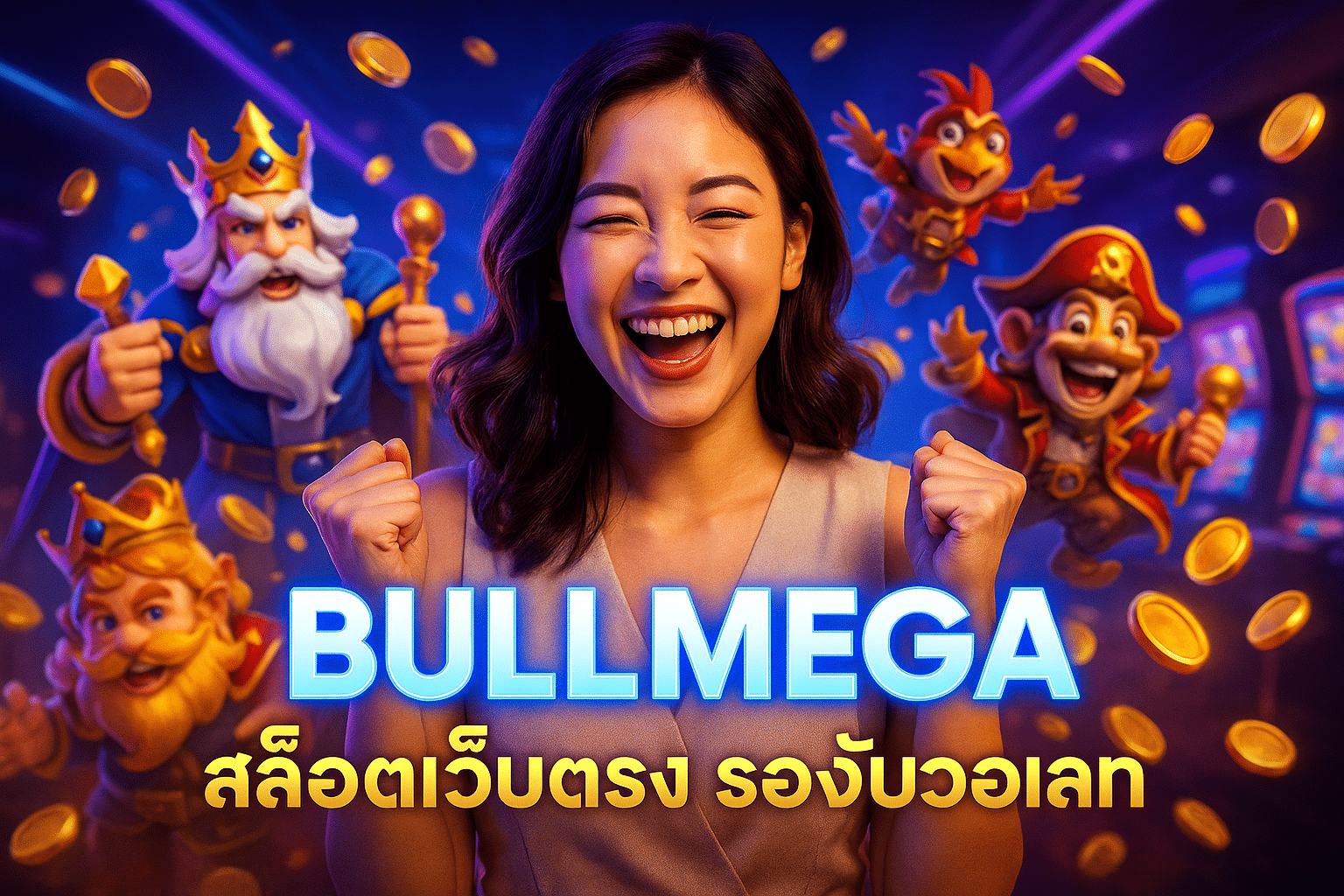 BULLMEGA สล็อตเว็บตรง รองรับวอเลท