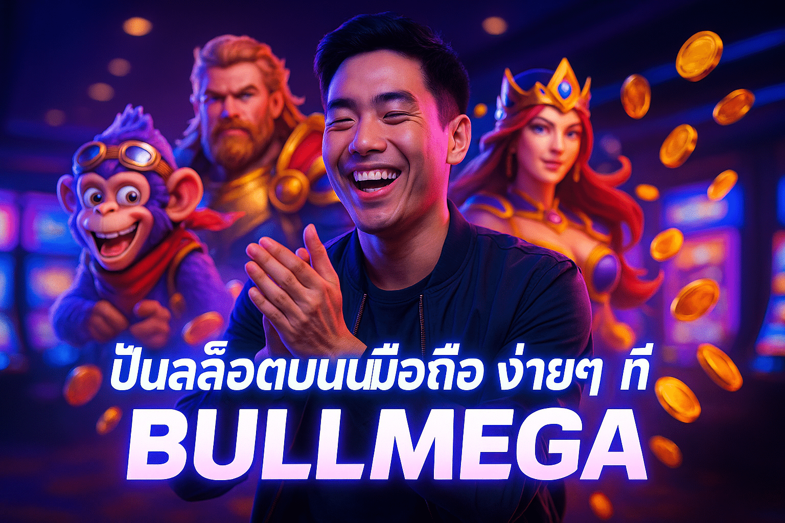 ปั่นสล็อตบนมือถือ ง่ายๆ ที่ BULLMEGA